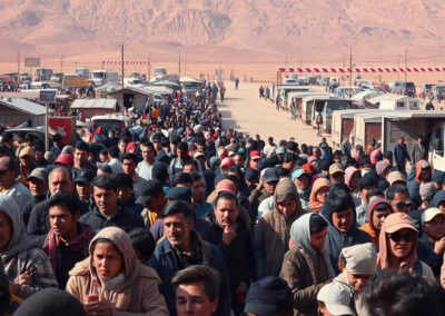 5. Flujo migratorio constante y masivo